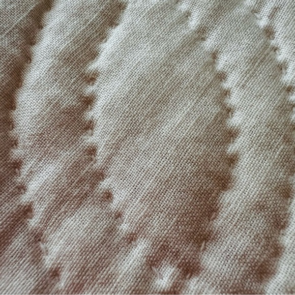 Vintage From 1970’s  Handmade King  Fan Quilt – 105” x 100” - Picture 11 of 14